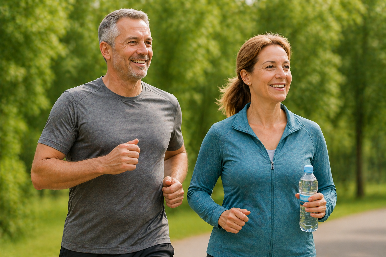 Active patients enjoying outdoor mobility following neurological rehabilitation